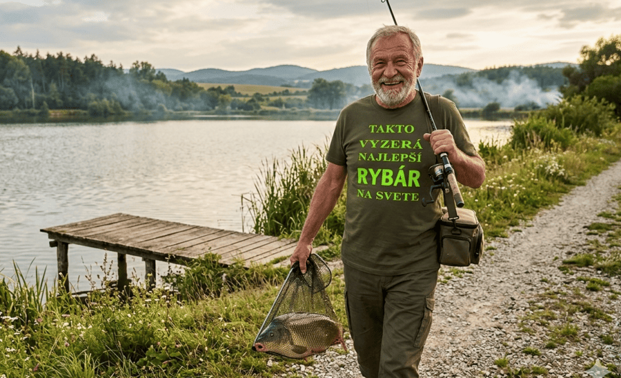 Maketa najlepší rybár